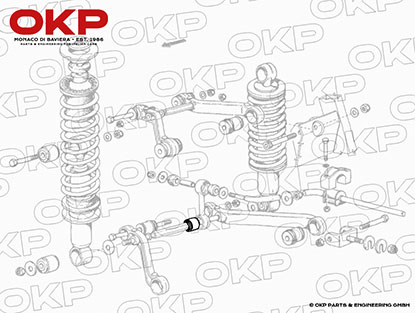 Stabi Buchse Ferrari 365GT4 BB + 512BB