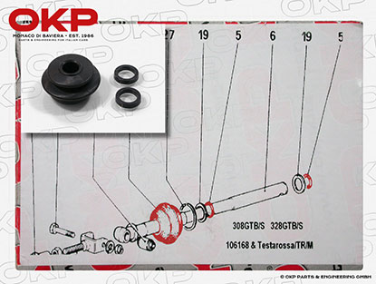 Dichtsatz Schaltgestänge 208 / 308 / 328 / Mondial / TR