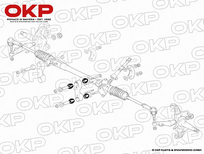 Gummikegel Stabi / Lenkung / Klima 208 / 308 - 512BB