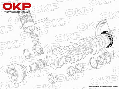 Simmerring KW hinten orig. SKF 100x120x12 Ferrari