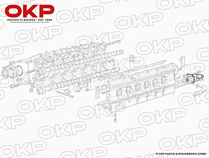 Vacuum pump for brake system Ferrari Testarossa