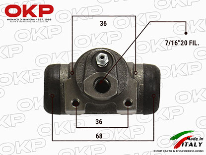 Cilindretto freno posteriore Ferrari / Maserati