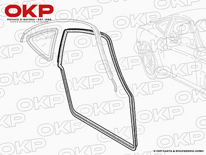 Türdichtung rechts Ferrari 550 / 575 Maranello