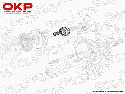 Ausrücklager (verstärkt) Ferrari 456 / 550 / 575 / 612