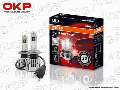Set Osram Night breaker 12V LED H7 - LED