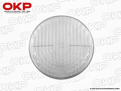 Lens for fog lamp clear Maserati 125mm