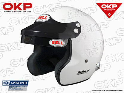 BELL casco MAG-1 bianco(FIA) Size M