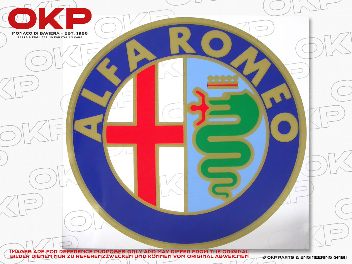 Kaufe 4 x Alfa Romeo Four Clover 56 mm Auto-Radkappen-Abdeckungsaufkleber