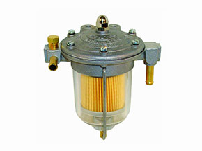 Fuel filter / pressure regulator (Kingfilter) 85mm