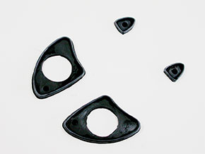 Set door handle seals 750 / 101 Spider / Sprint