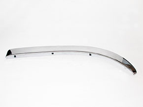 Front bumper top chrome trim Spider 70 - 82 right