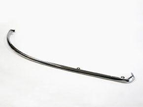 Front bumper bottom chrome trim Spider 70 - 82 left