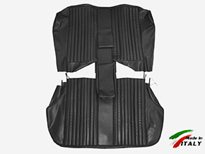 Sitzbezug hinten Giulia Super 65-72 Kunstleder schwarz