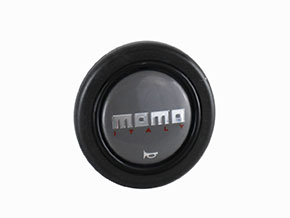 Horn button with MOMO Logo anthracite