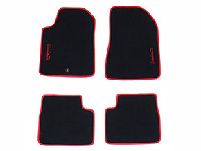 Set floor mats black Velours Giulietta 2010-14