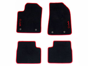 Set floor mats black Velours Giulietta 2015-20