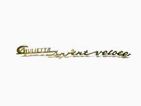 Schriftzug Giulietta Sprint veloce (200mm)