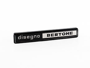Emblem Disegno di Bertone 120x18mm 208 / 308 GT