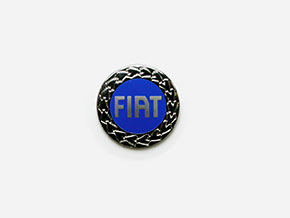 Emblem Fiat blau rund (19mm)