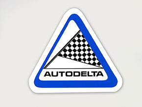 Sticker Autodelta (triangular 15cm)