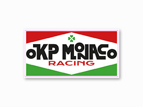 Aufkleber OKP Monaco Racing (12 x 6 cm)