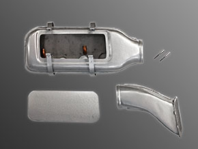 Cassoncino aspirazione alluminio Tipo GTA
