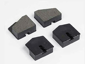 Set (4) parking brake pads Lancia / ISO / Alfa TZ