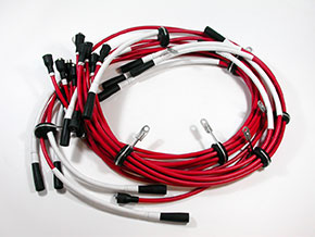 Set HT leads Lamborghini Miura (1 distributor)