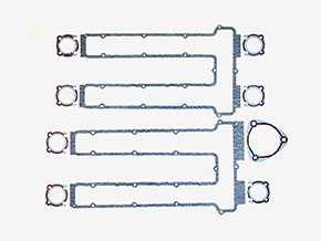 Satz Ventildeckeldichtungen Ferrari / Fiat Dino