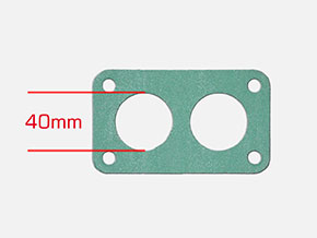 Ansaugflanschdichtung Ferrari 250 40mm